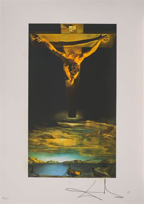 Crucifixion Corpus Hypercubus Salvador Dali AlexisART Ro