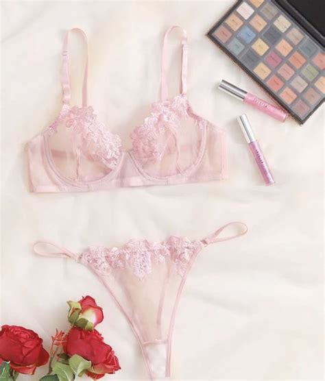 Floral Lace Underwire Lingerie Set Artofit