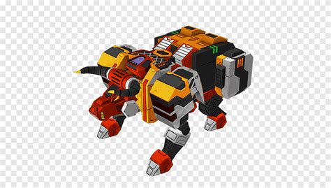 Dinobots Transformers Earth Wars Razorclaw Predacons Orange Earth