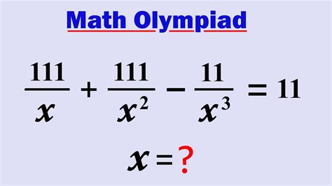 Math Olympiad A Nice Rational Equation 80 Failed To Solve Youtube