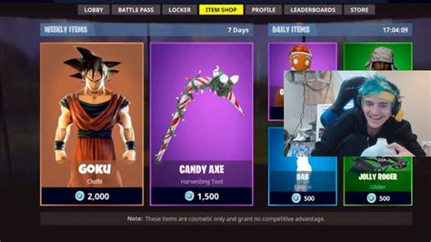 Fortnite Ninja Nos Muestra Skins De Dragon Ball Z RPP Noticias