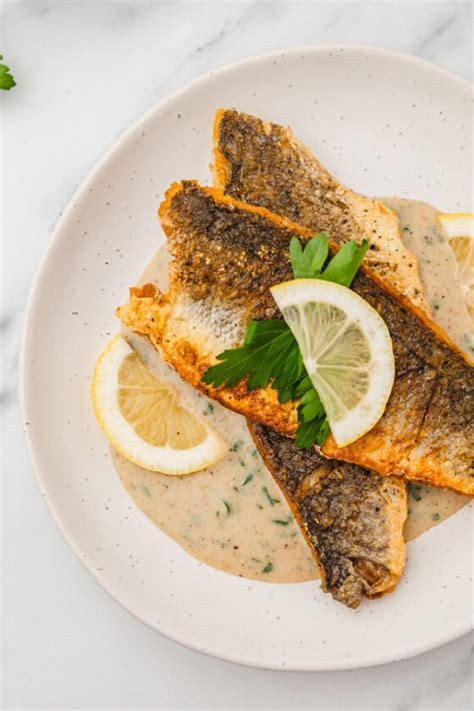 Pan seared Sea Bass - The Dinner Bite