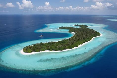 Premium Ai Image Maldives Island