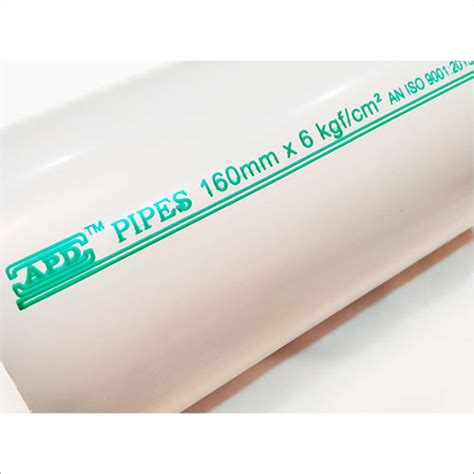 160 Mm Pvc Pipe At Best Price In Chennai Thiyagarajan Pipe Industries