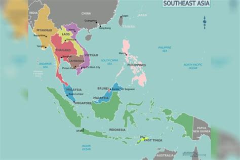 11 Negara Asia Tenggara Dan Nama Ibu Kotanya