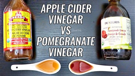 Apple Cider Vinegar Vs Pomegranate Vinegar Acv Vs Vinegar Youtube