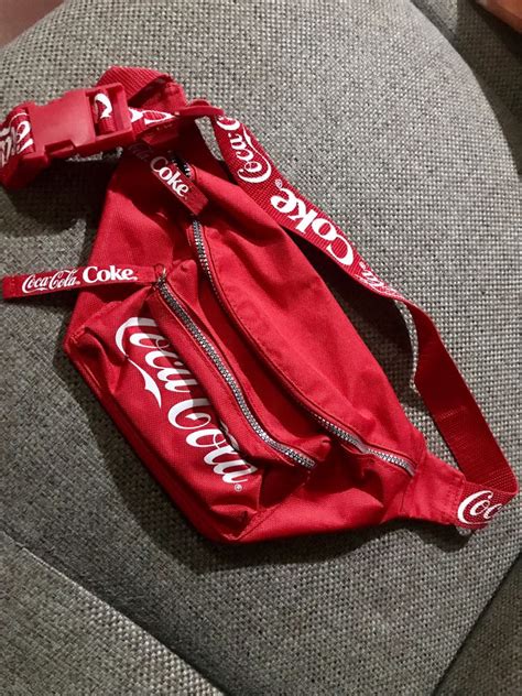 Coca Cola Belt Bag Limited Edition Preloved Mens Fashion Bags