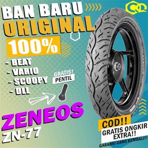 Jual Ban Motor Matic Ban Zeneos Zn Ban Tubles Motor Matic Ring Ban