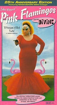 Amazon Co Jp Pink Flamingos 25th Anniversary Edition VHS Divine