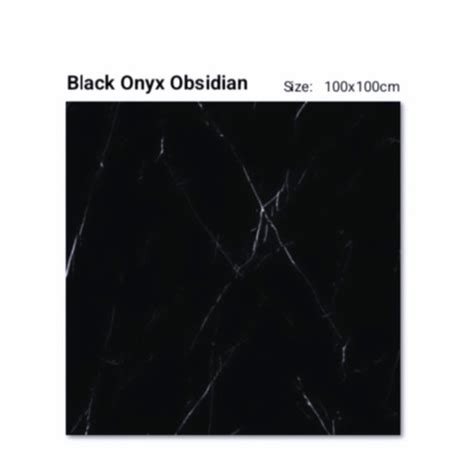 Jual Granit Merk Cove Tipe Black Onyx Obsidian Uk X Cm Untuk