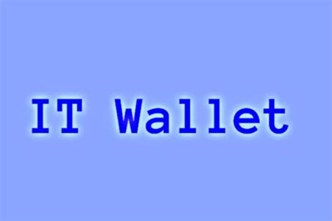 It Wallet In Italia Nel Con Patente E Carta Didentit Digitali