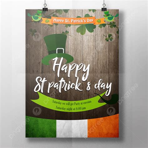 St Patricks Day Poster Template Download On Pngtree