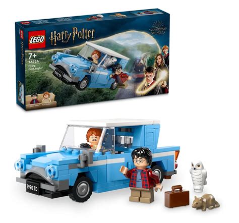 LEGO Harry Potter Flying Ford Anglia Car Toy 76424 (1212 Pieces)