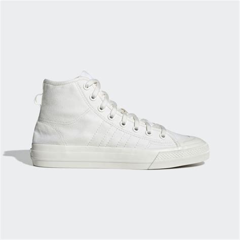 Adidas Nizza RF Hi Shoes White Adidas UAE