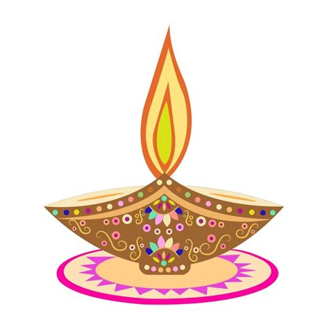 Premium Vector Vector Illustration Of Diwali Celebration With