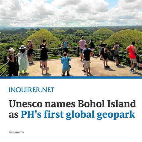 Inquirer On Twitter BOHOL ISLAND GEOPARK The Unesco Has Named 18