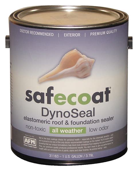 AFM SafeCoat DynoSeal Non Toxic All Weather Elastomeric Roof And