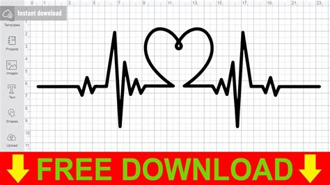 Heartbeat Nurse Svg Free Cut File For Cricut Youtube