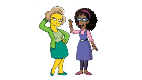 Resumen De Los Personajes De Los Simpsons Rayshelle Peyton Y Edna