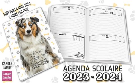 Agenda Scolaire Berger Australien Chien De Race Berger