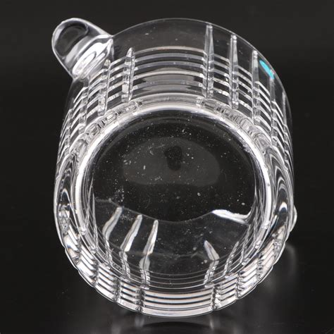 Tiffany And Co Plaid Small Crystal Ice Bucket Ebth