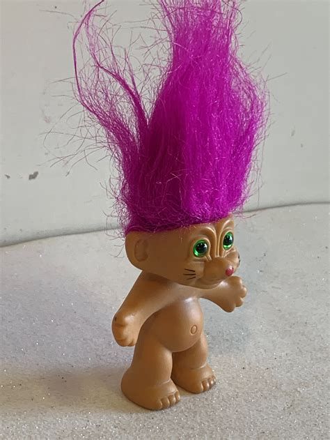 Vintage Troll Doll Troll Doll 90s Troll Doll Purple Hair Etsy