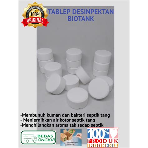 Jual Tablet Obat Klorin Pengurai Biofill Septic Tank Penjernih Air