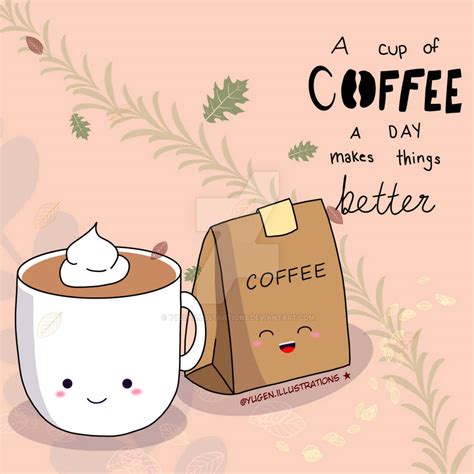 Coffee by yugenillustrations on DeviantArt