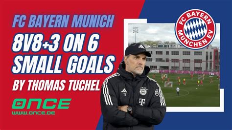 FC Bayern Munich 8v8 3 On 6 Small Goals By Thomas Tuchel YouTube