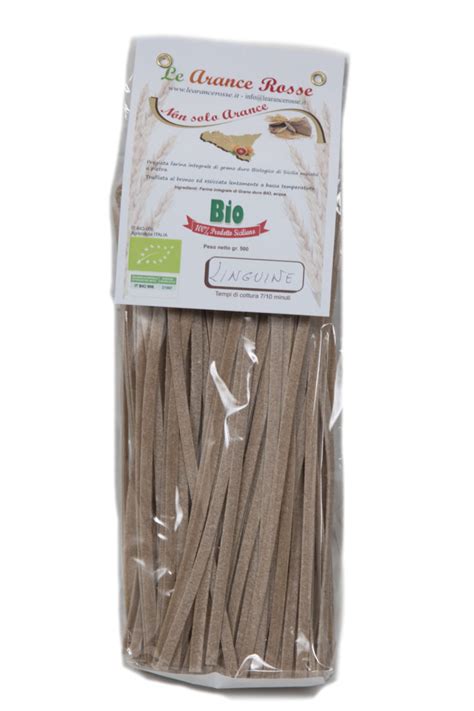 Linguine Di Farina Integrale Bio Di Grano Duro Nostra Produzione Gr