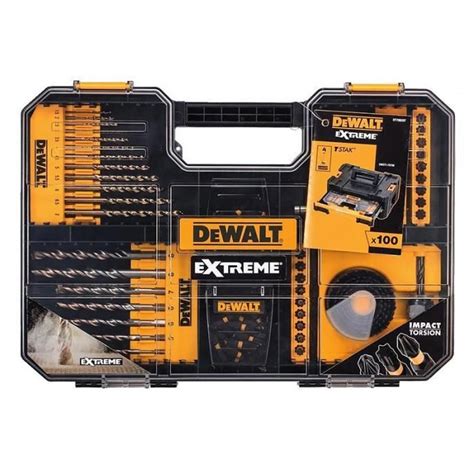 Coffret D Accessoires Vissage Per Age Dewalt Dt T Extreme Drill