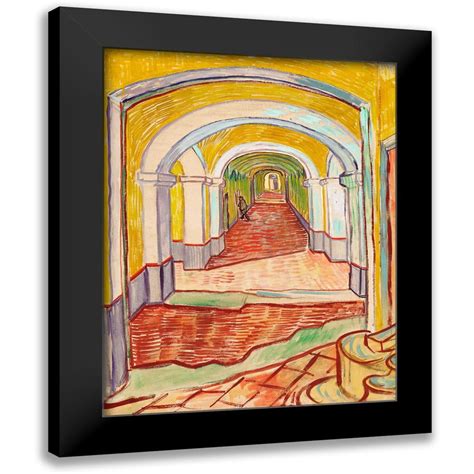 Van Gogh Vincent 15x18 Black Modern Framed Museum Art Print Titled