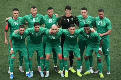 Moroccos National Football Team Remains 43rd In Fifa Ranking