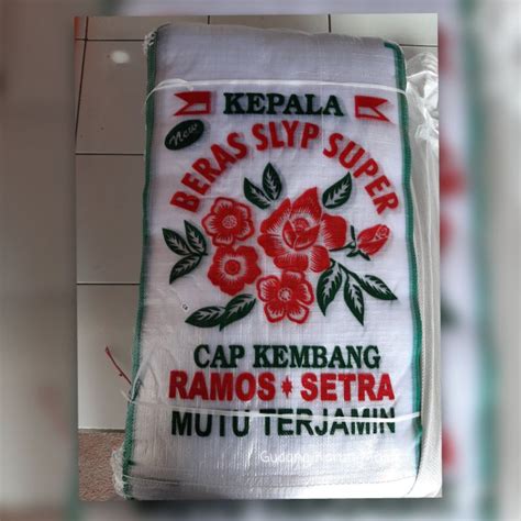 Jual Karung Beras Kg Karung Cap Kembang Karung Transparan