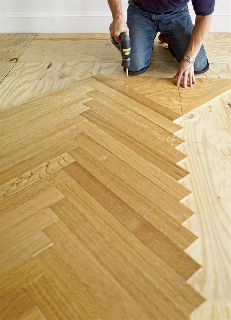 Herringbone Vinyl Flooring Installation – Idalias Salon