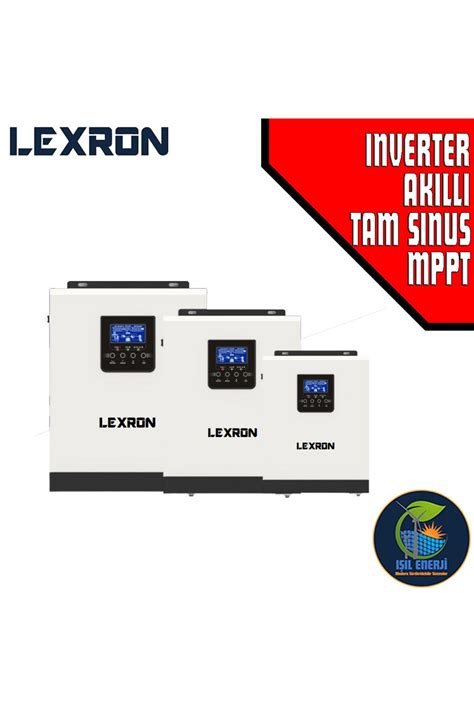 Lexron Smart Tam Sinüs Mppt Akıllı Inverter 3000 Watt 24 Volt