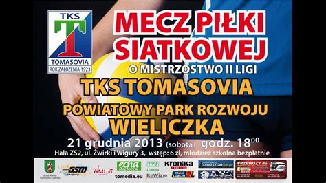 TKS Tomasovia Powiatowy Park Rozwoju Wieliczka YouTube