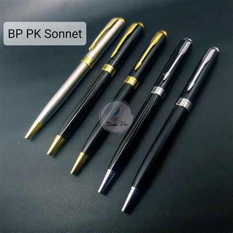 Jual Pulpen Model Sonnet Parker Pen Promosi Bisa Grafir Laser Nama