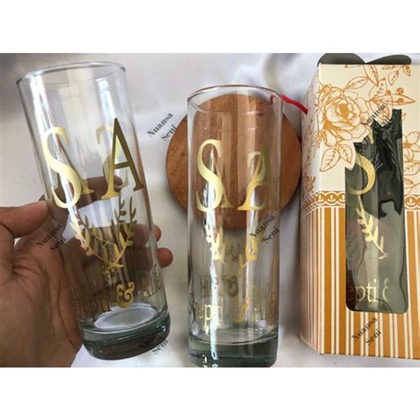 Jual Gelas Minum Bambu Tinggi Kaca Gelas Highball Gelas Bamboo Citinova