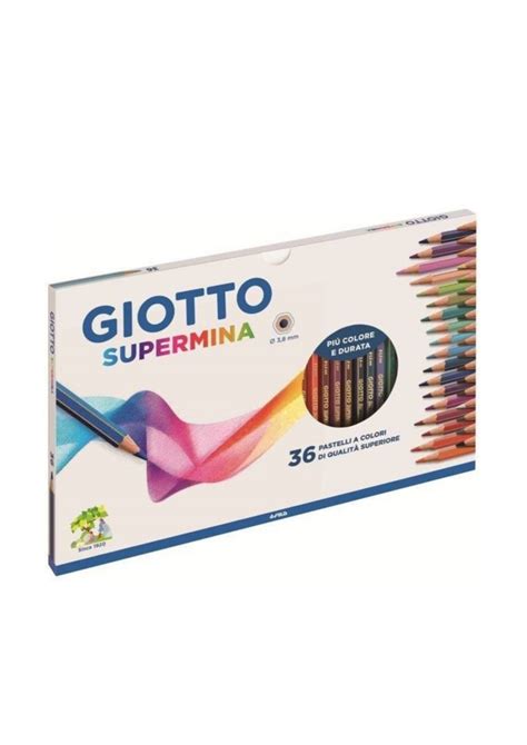 Pastelli A Colori Giotto Supermina 36 Pz Carta Shop