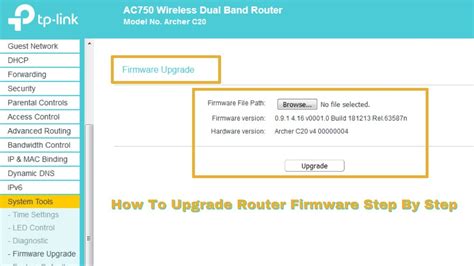 Tp Link Router Firmware Upgrade How To Upgrade Router Firmware Youtube