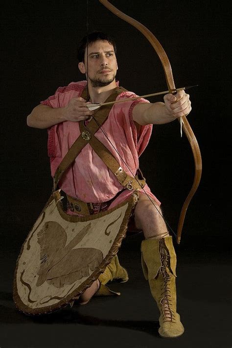 Modern reconstruction of an ancient Greek archer with kit | Greek warrior, Ancient warriors ...