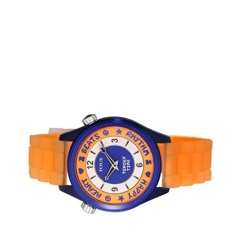 Reloj TOUS Watches Tender Time Mujer Naranja y Azul Analógico 200350998