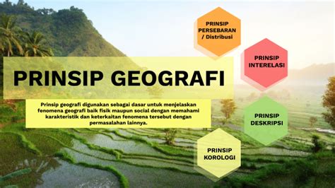 Sebutkan 4 Prinsip Geografi Homecare24