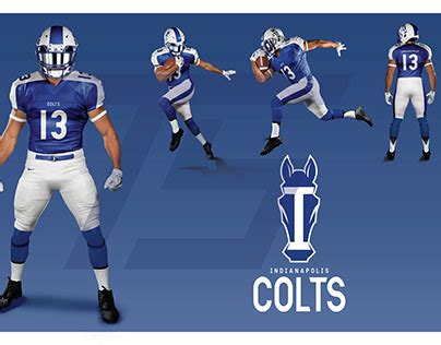 Indianapolis Colts Uniform Redesigns (2) | Images :: Behance