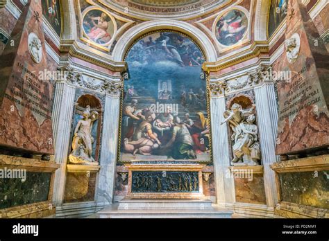 La Famosa Capilla Chigi Dise Ado Por Rafael En La Bas Lica De Santa