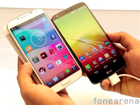 Lg G Vs Samsung Galaxy S Hands On