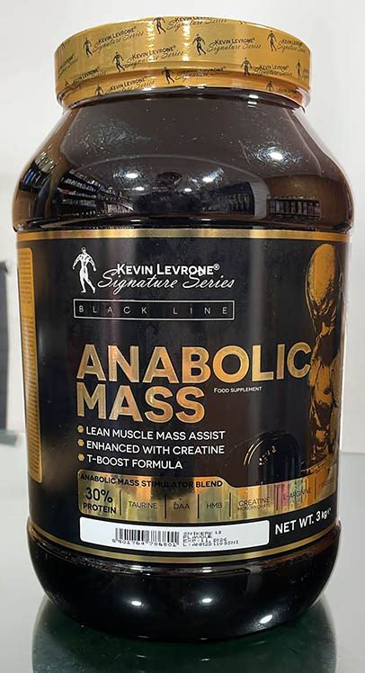 Kevin Levrone Anabolic Mass 3kg Nutrimachim Suplementos Madeira Loja Online Suplementos