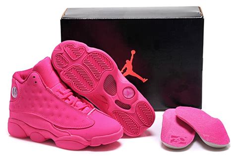 Nike Air Jordan 13 Retro Hyper Pink Rose Ajxiii Gs Women Shoes 439358 Febbuy