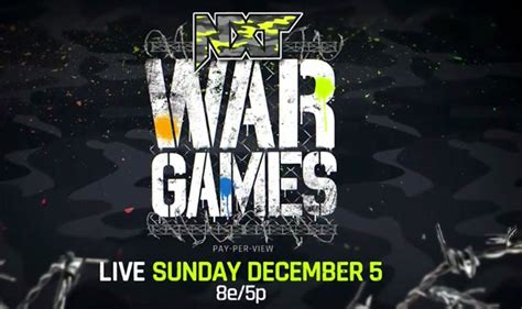 WWE NXT Announces Return of WarGames